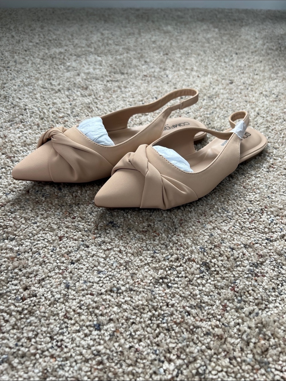 Tan Slide Sandal purchased from Chicsoul